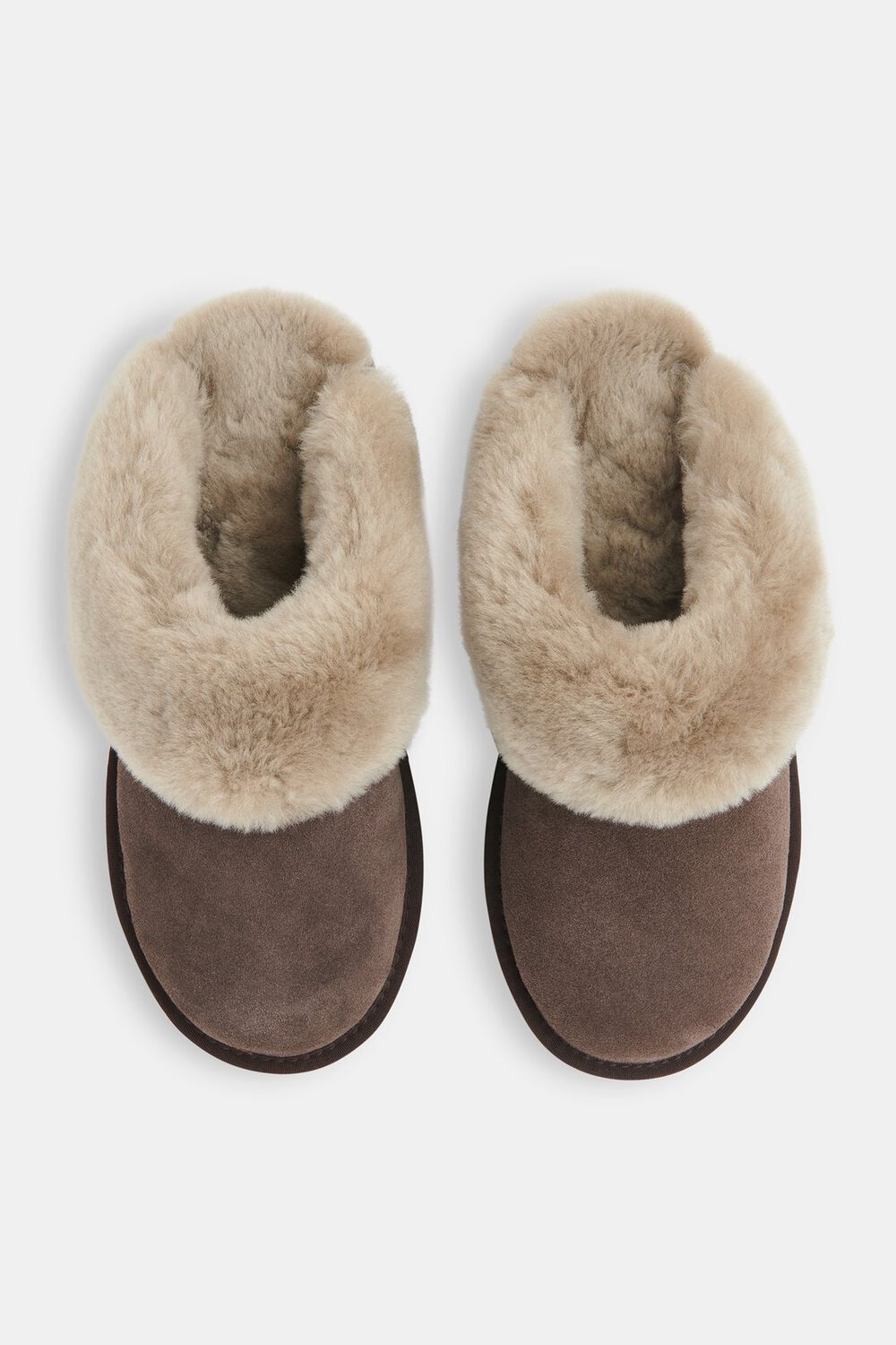 Taupe Emilia Cuff Slipper