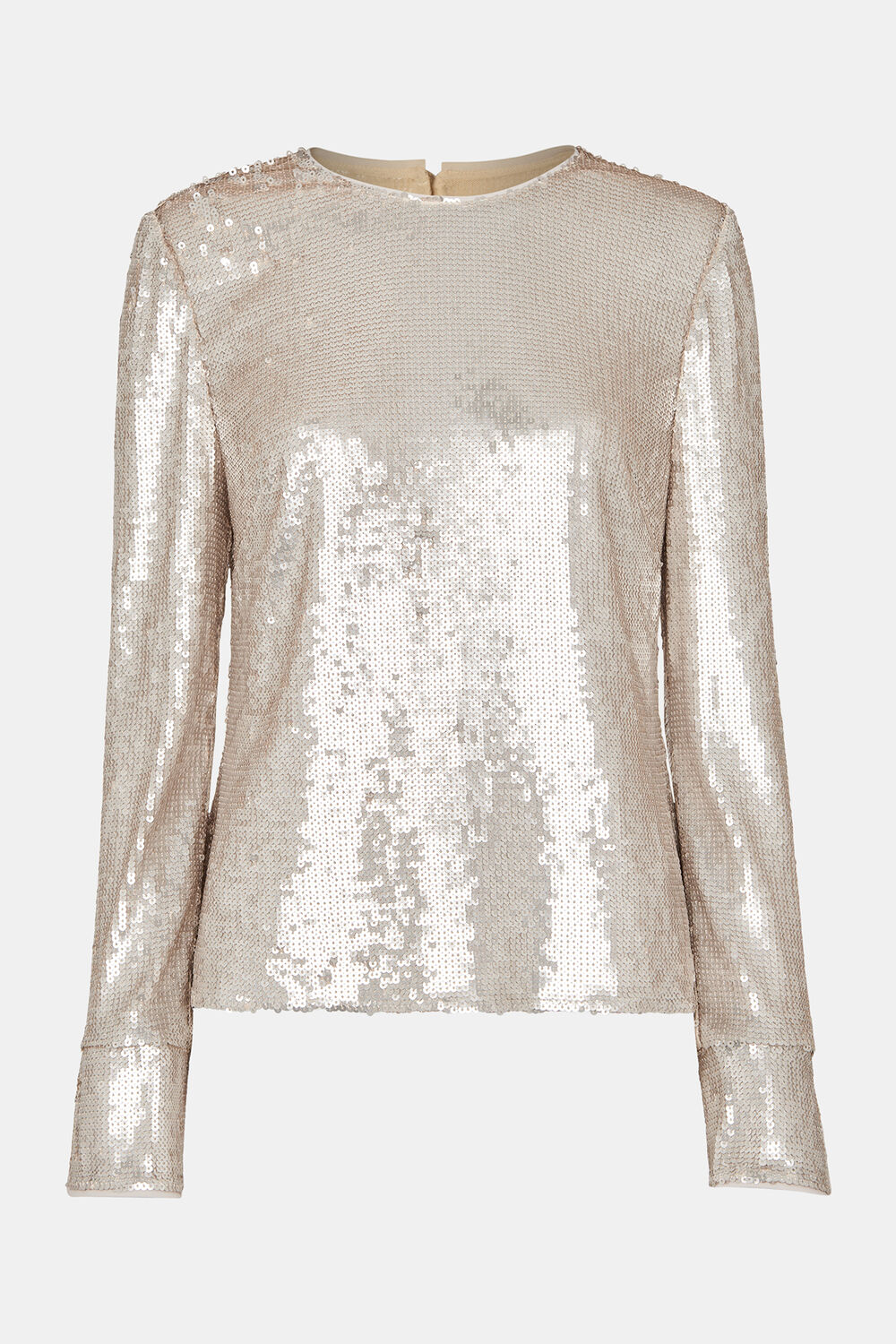 Sequin Minimal Tunic Top