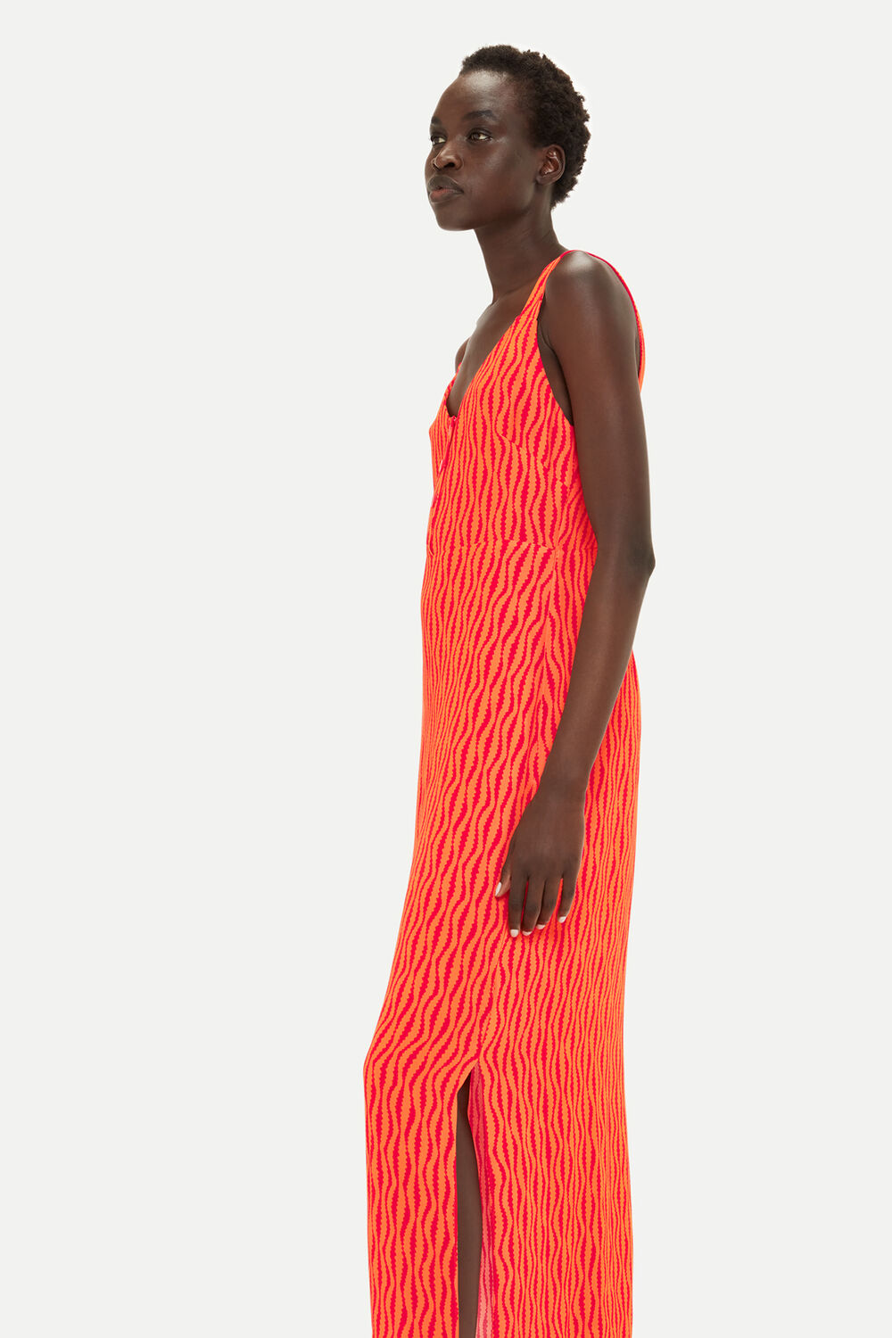 Andie Optical Rope Print Dress