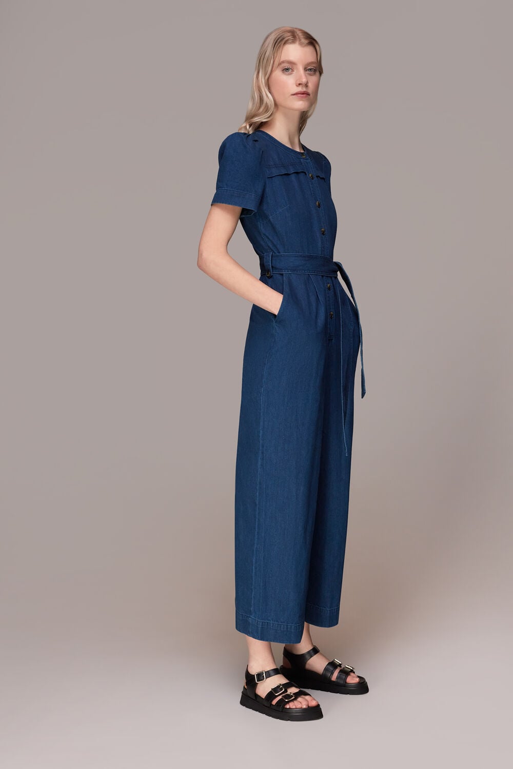 Alana Denim Jumpsuit