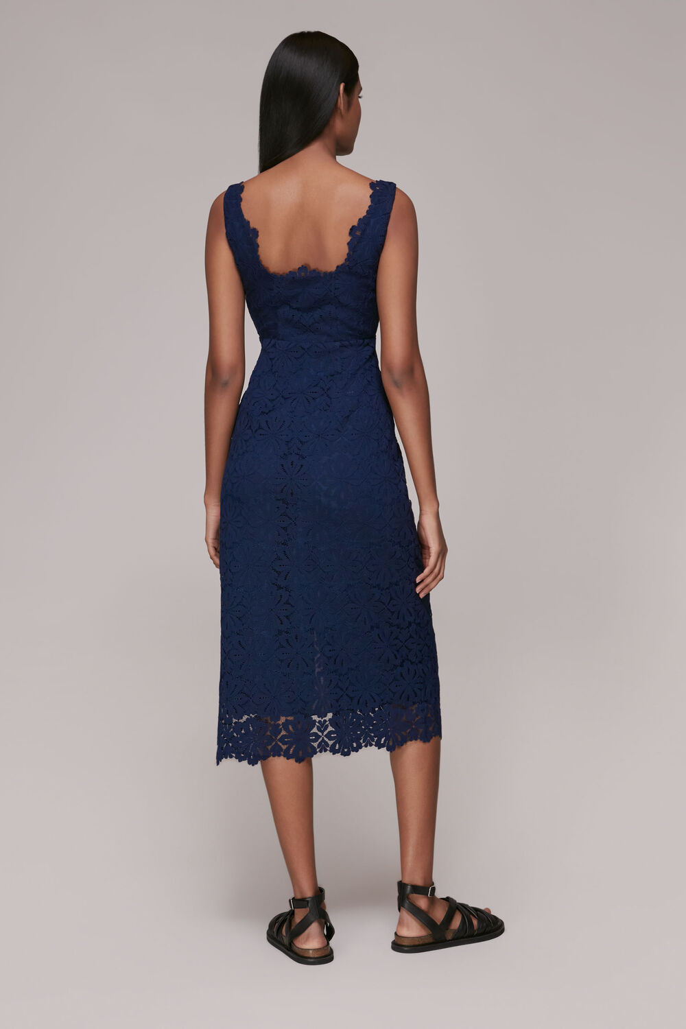 Nova Lace Midi Dress