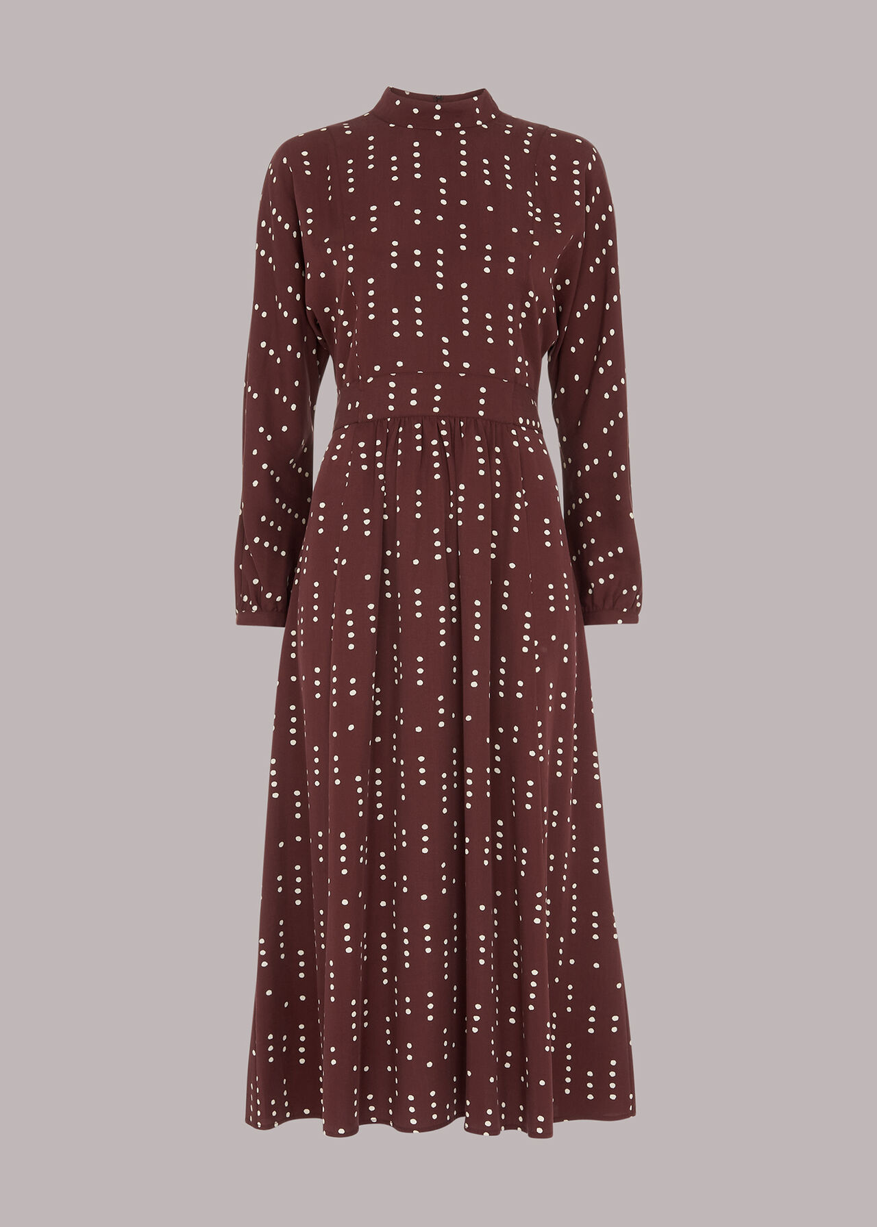Theodora Dash Dot Print Dress