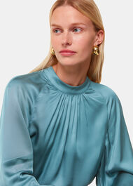 Lea Satin Blouse