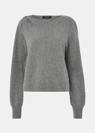Wool Twist Front Detail Knit