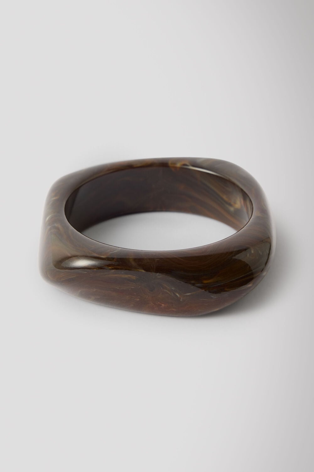 Irregular Chunky Resin Bangle
