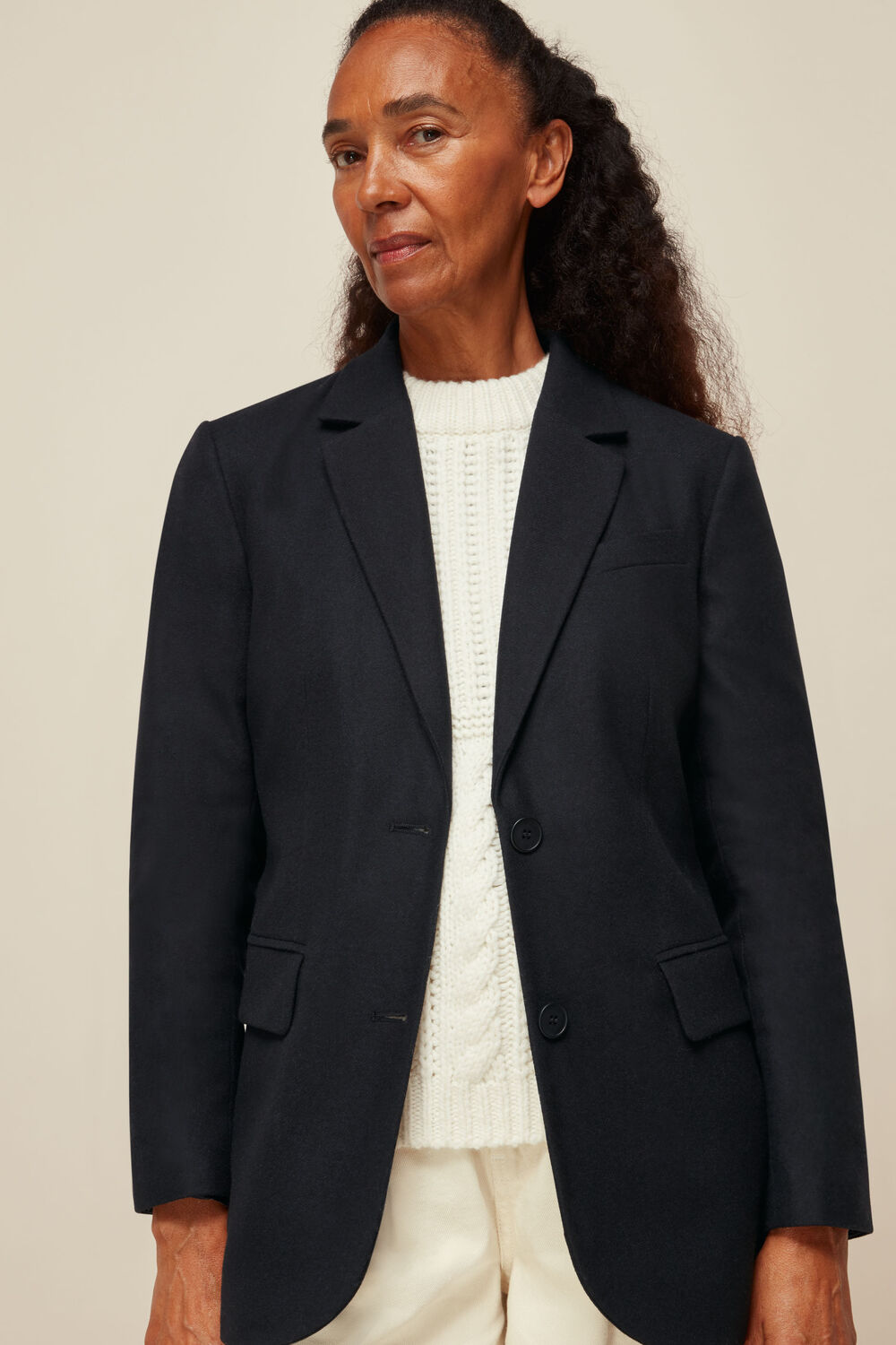Navy Statement Blazer