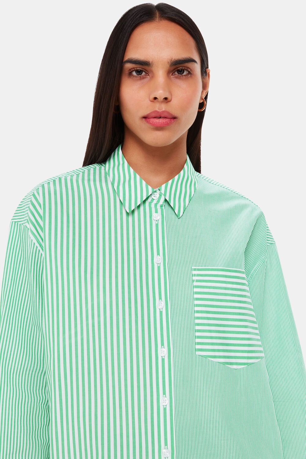 Millie Stripe Oversized Shirt