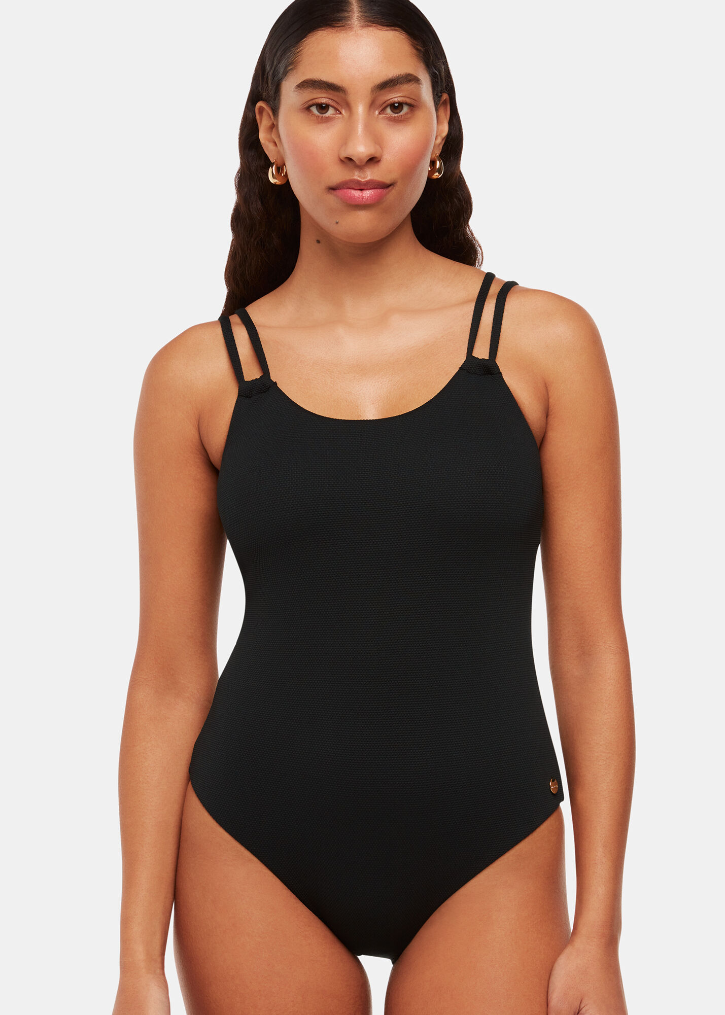 black bathing suit top walmart