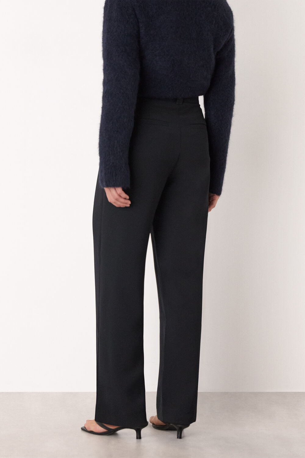 Harriet Tapered Crepe Trouser