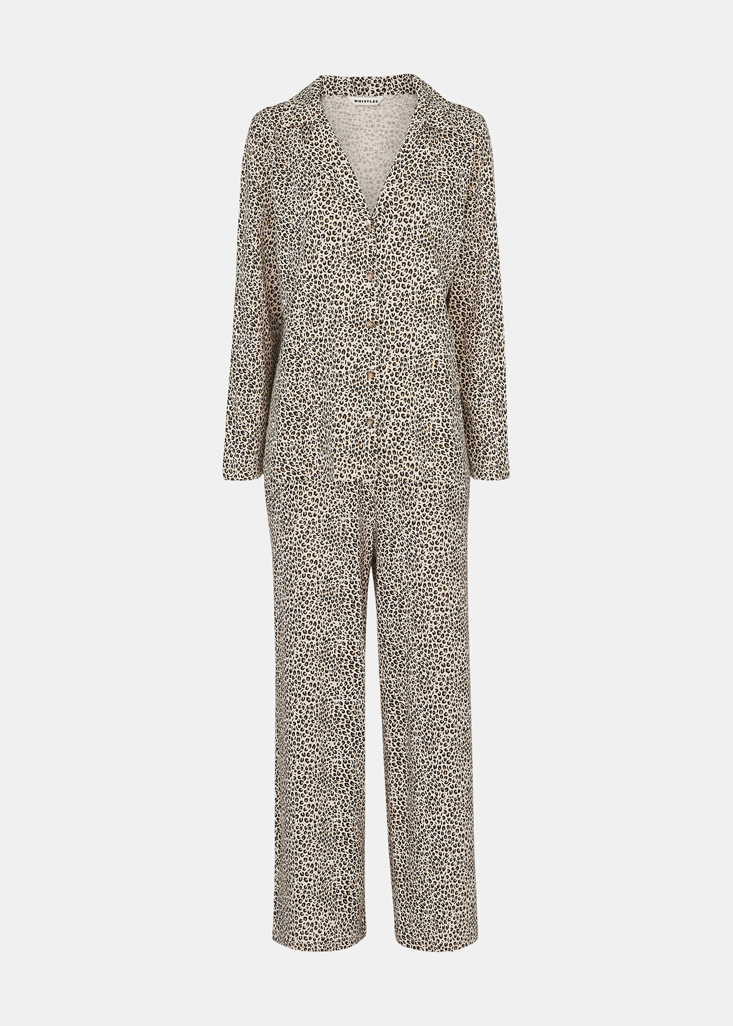leopard print pyjama set
