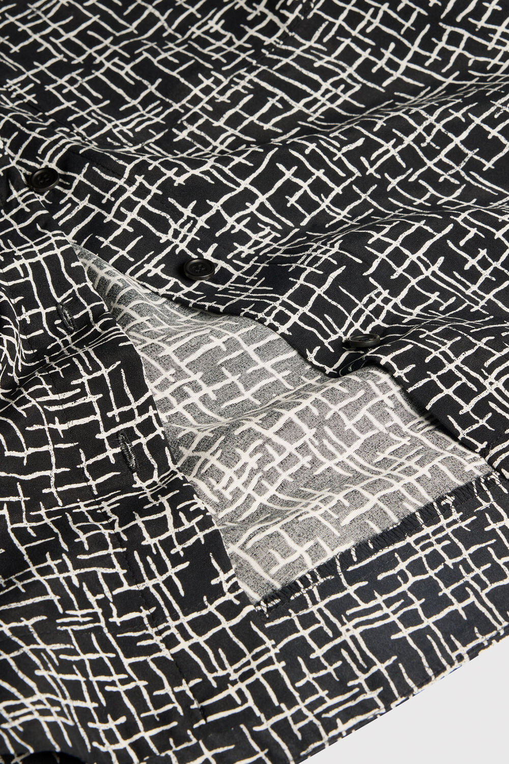 Woven Grid Shirt