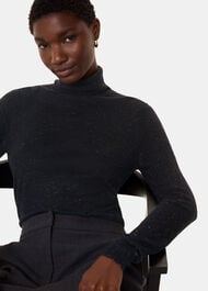 Annie Sparkle Roll Neck