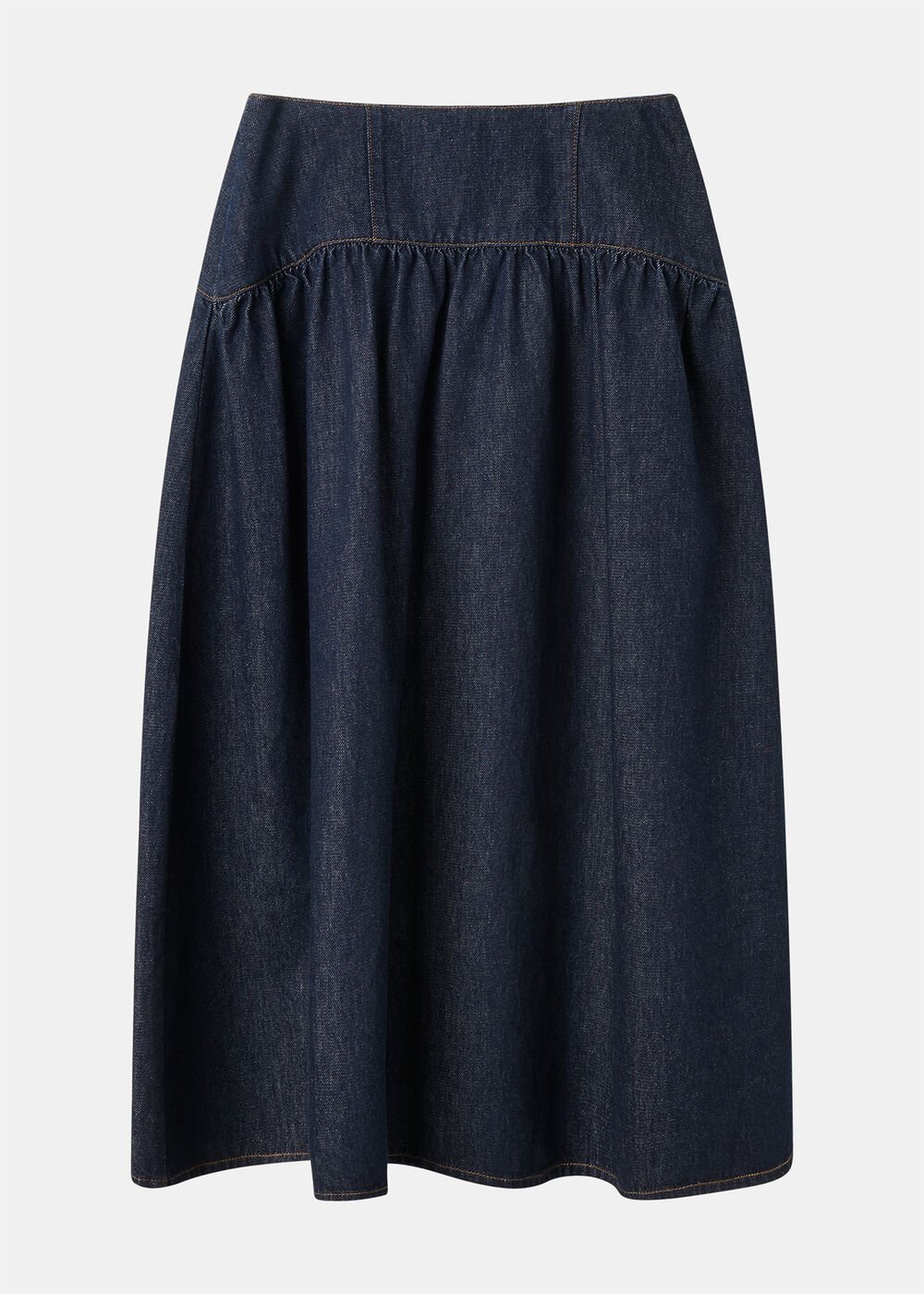 Waisted Midi Skirt