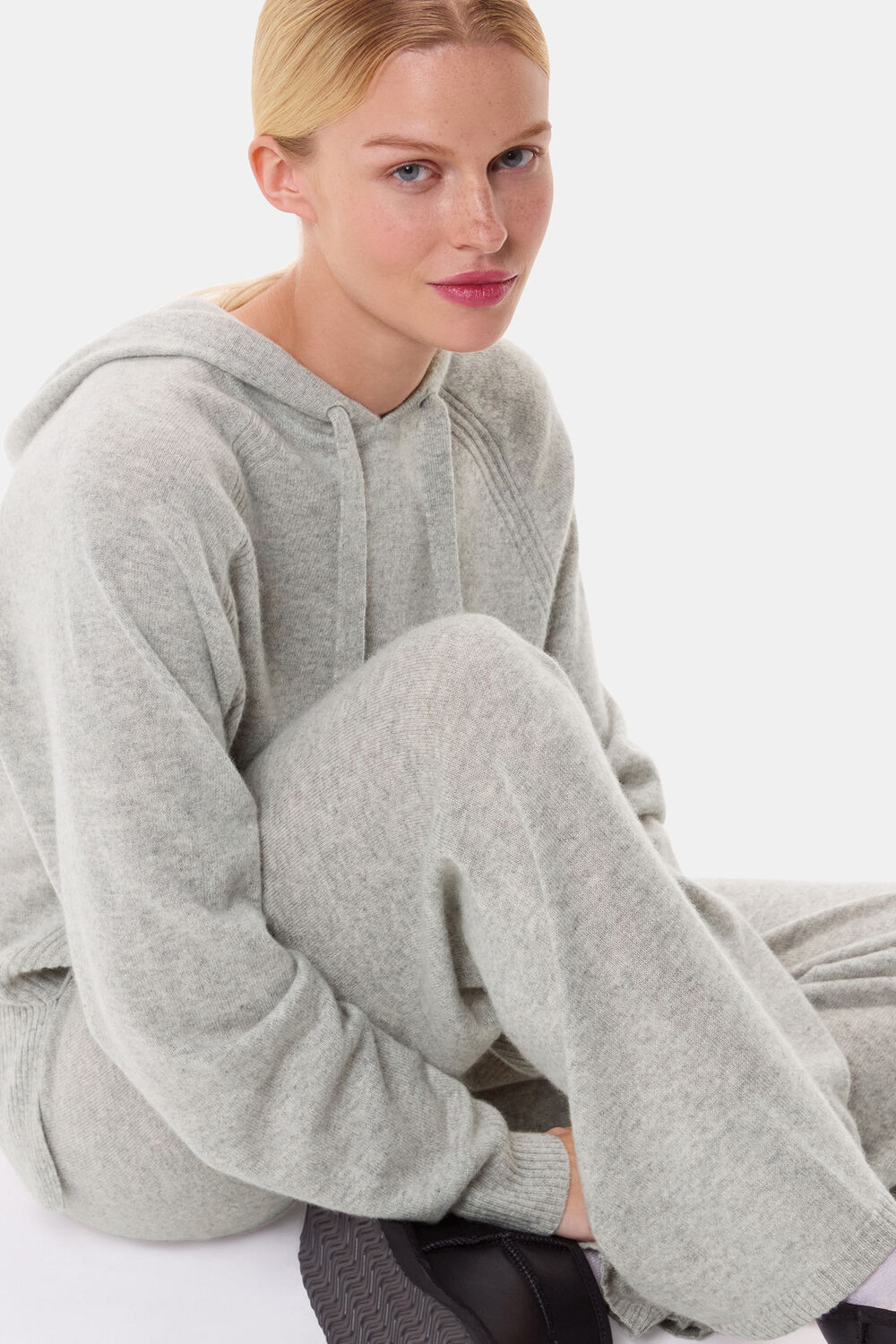 Cashmere Straight Leg Jogger