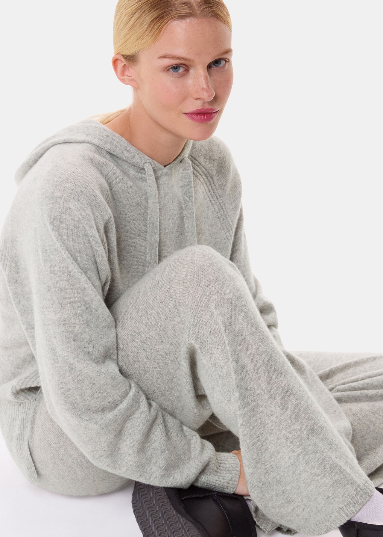 Cashmere Straight Leg Jogger