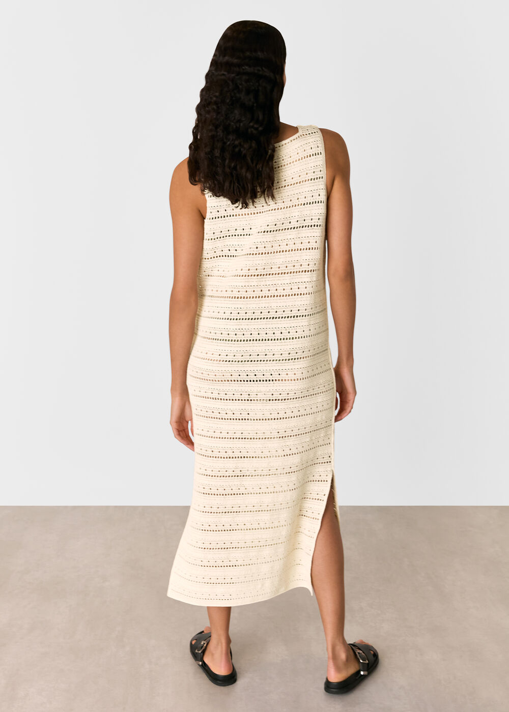Long Crochet Beach Dress