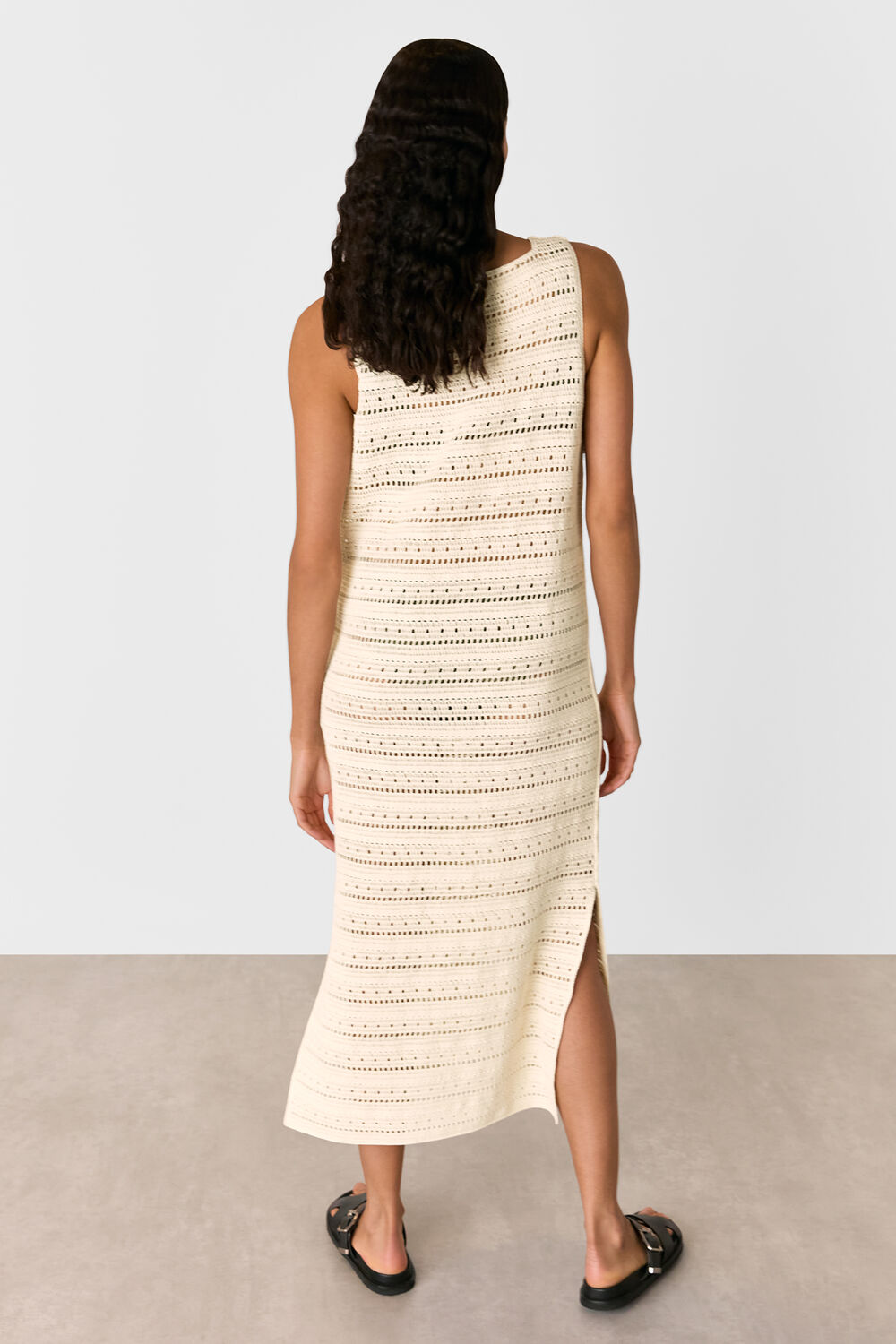 Long Crochet Beach Dress