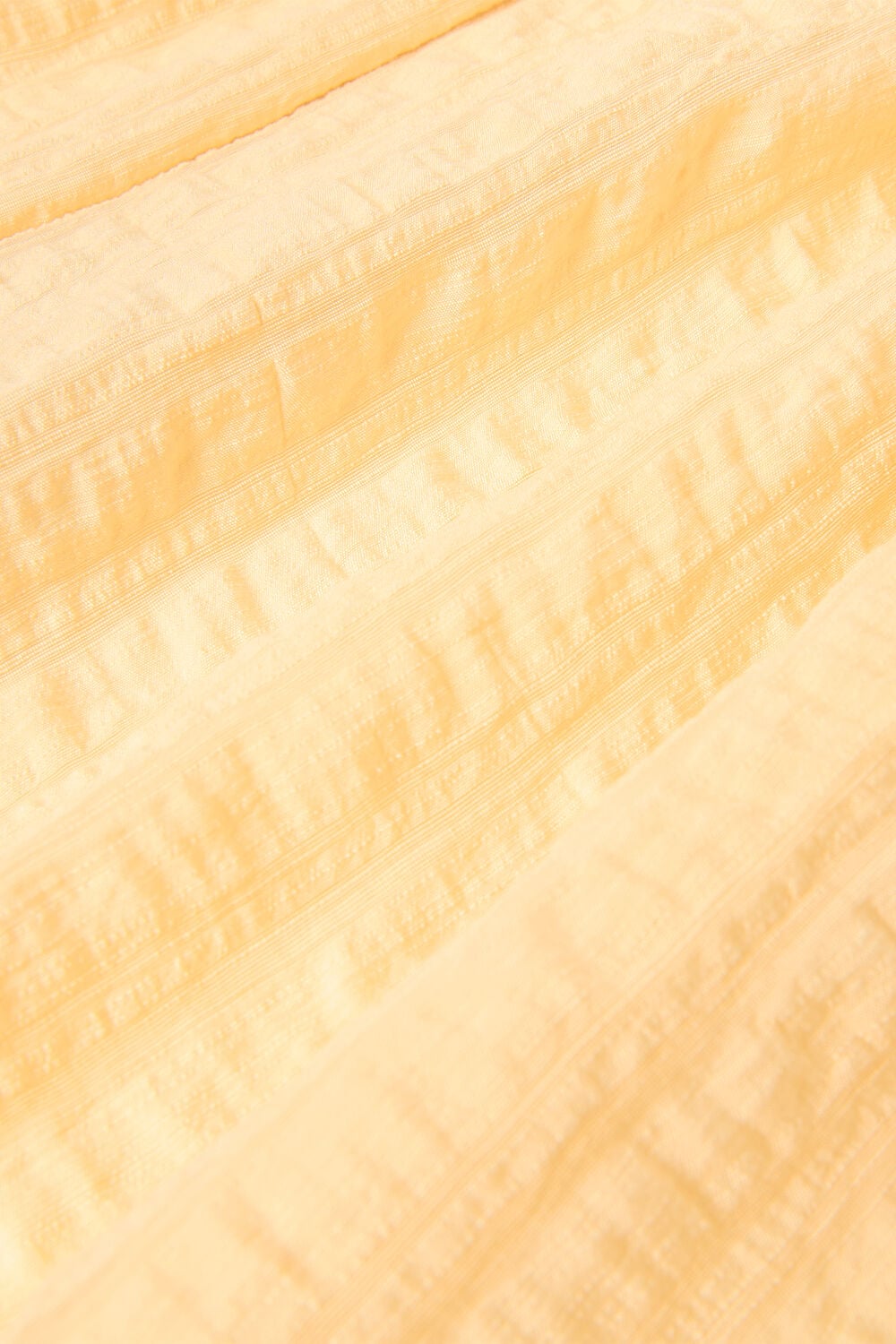 Yellow Textured Frill Detail Blouse