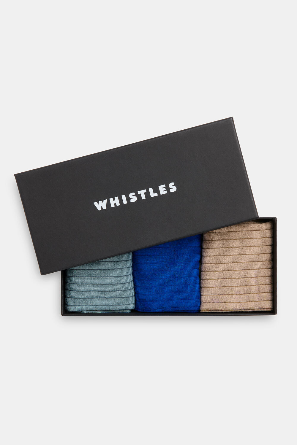 Ribbed Socks Set of 3
