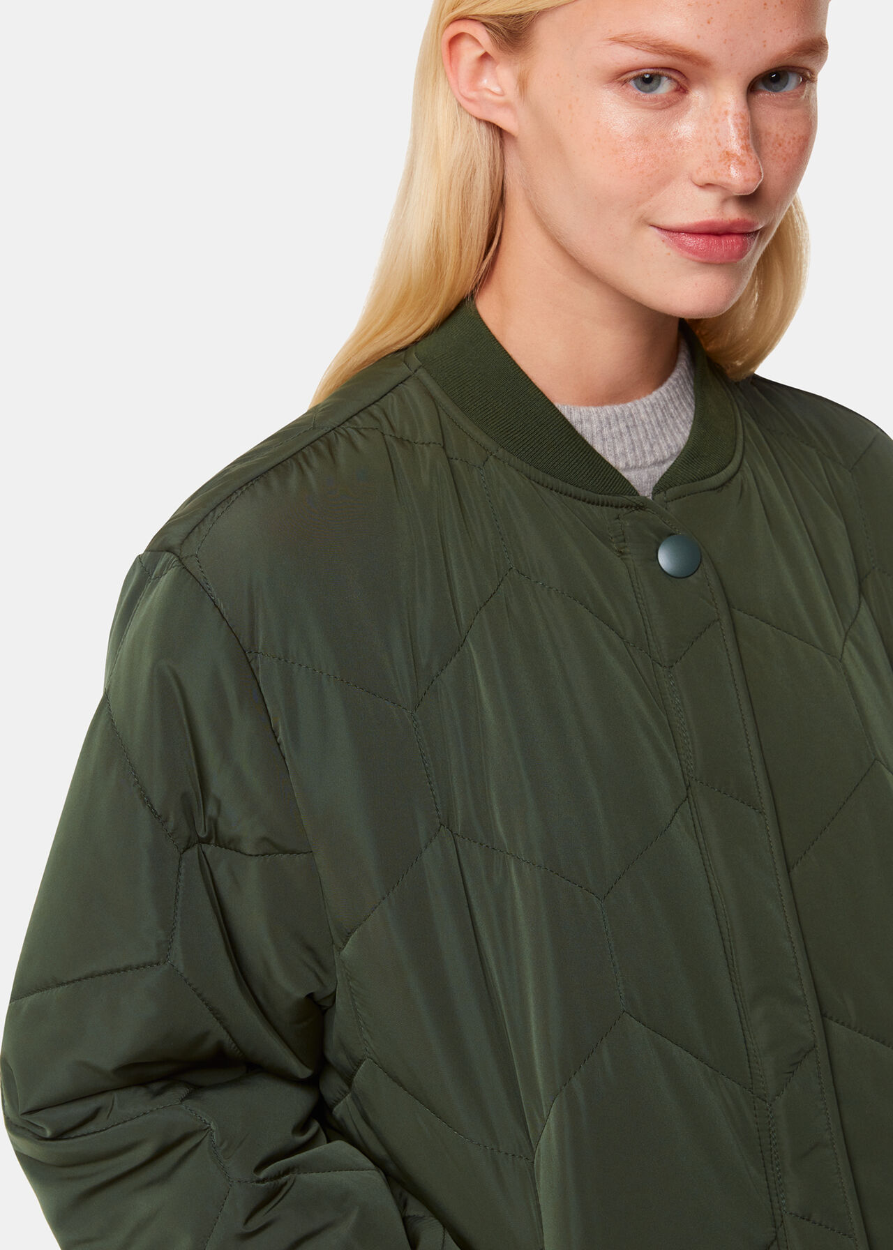 Ida Short Quilted Coat