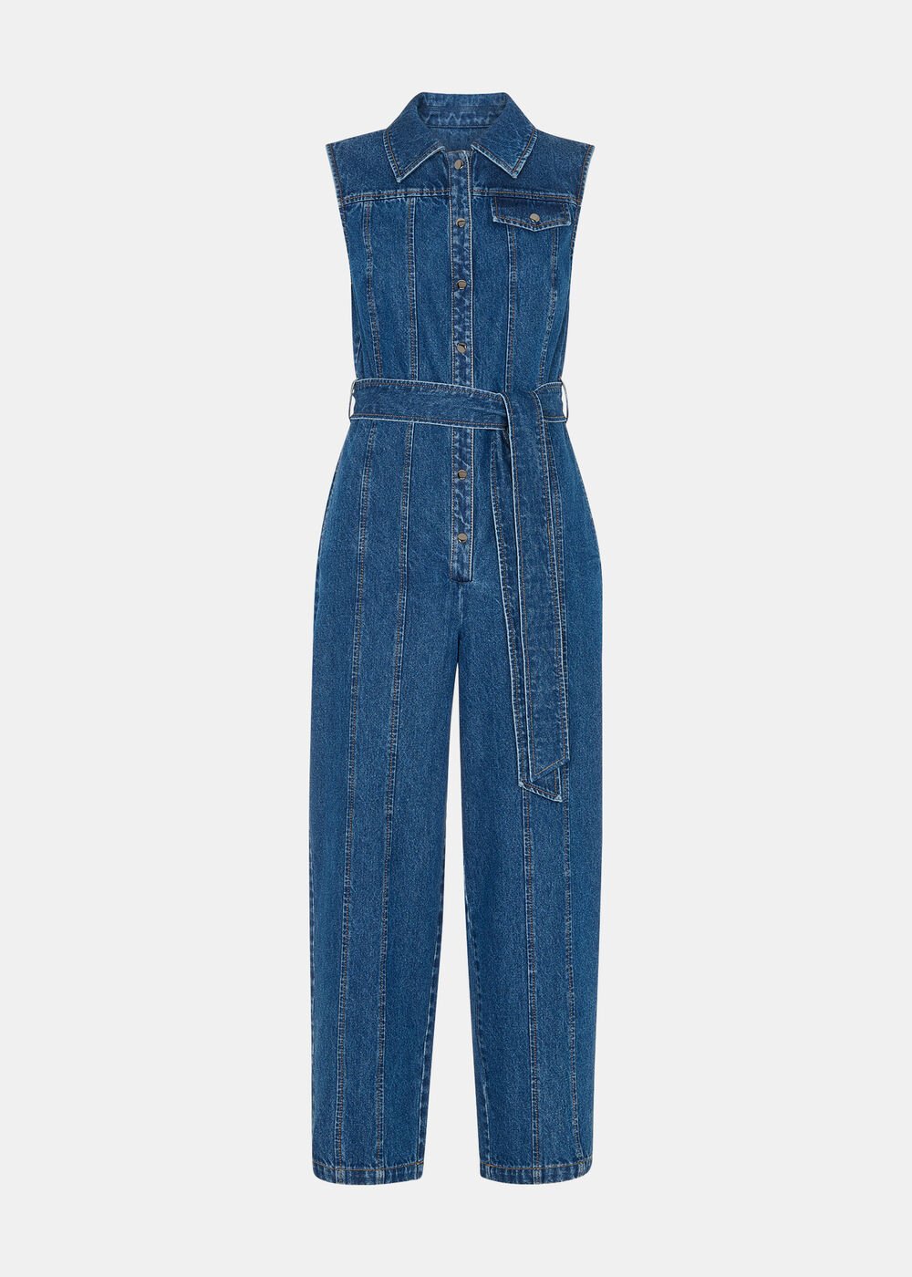 Barrel Leg Jumpsuit