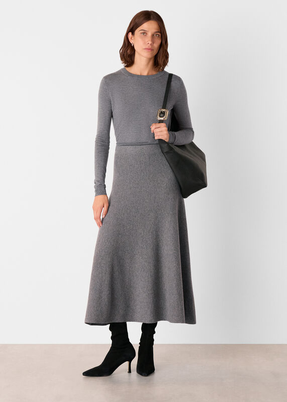 Grey Annie Sparkle Crew Neck