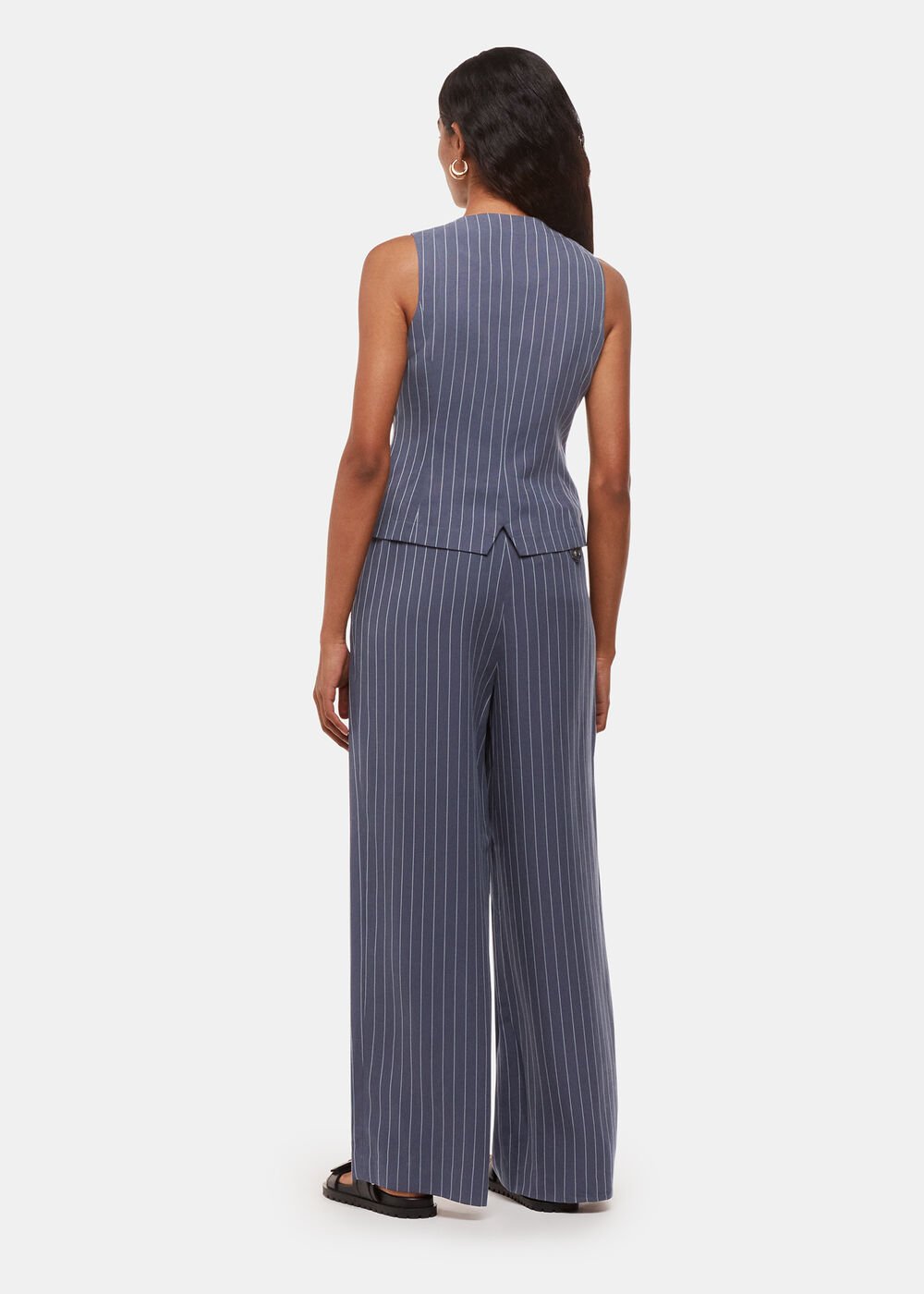 Petite Lottie Pinstripe Trouser