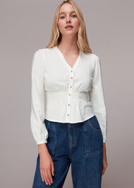 Ariel Shirred Detail Blouse