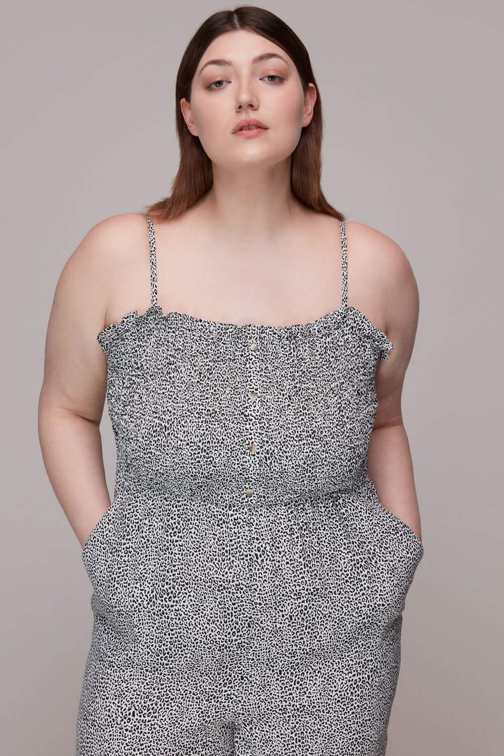 Gradient Leopard Jumpsuit