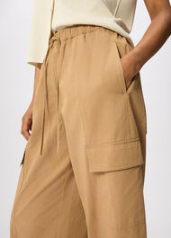 Utility Cotton Barrel Trouser