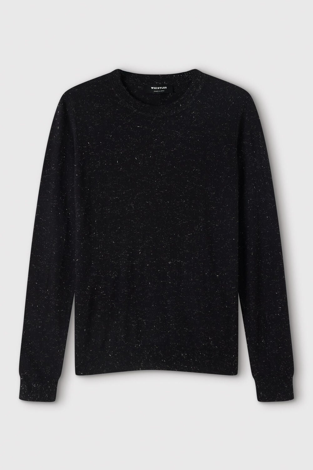 Black Annie Sparkle Crew Neck
