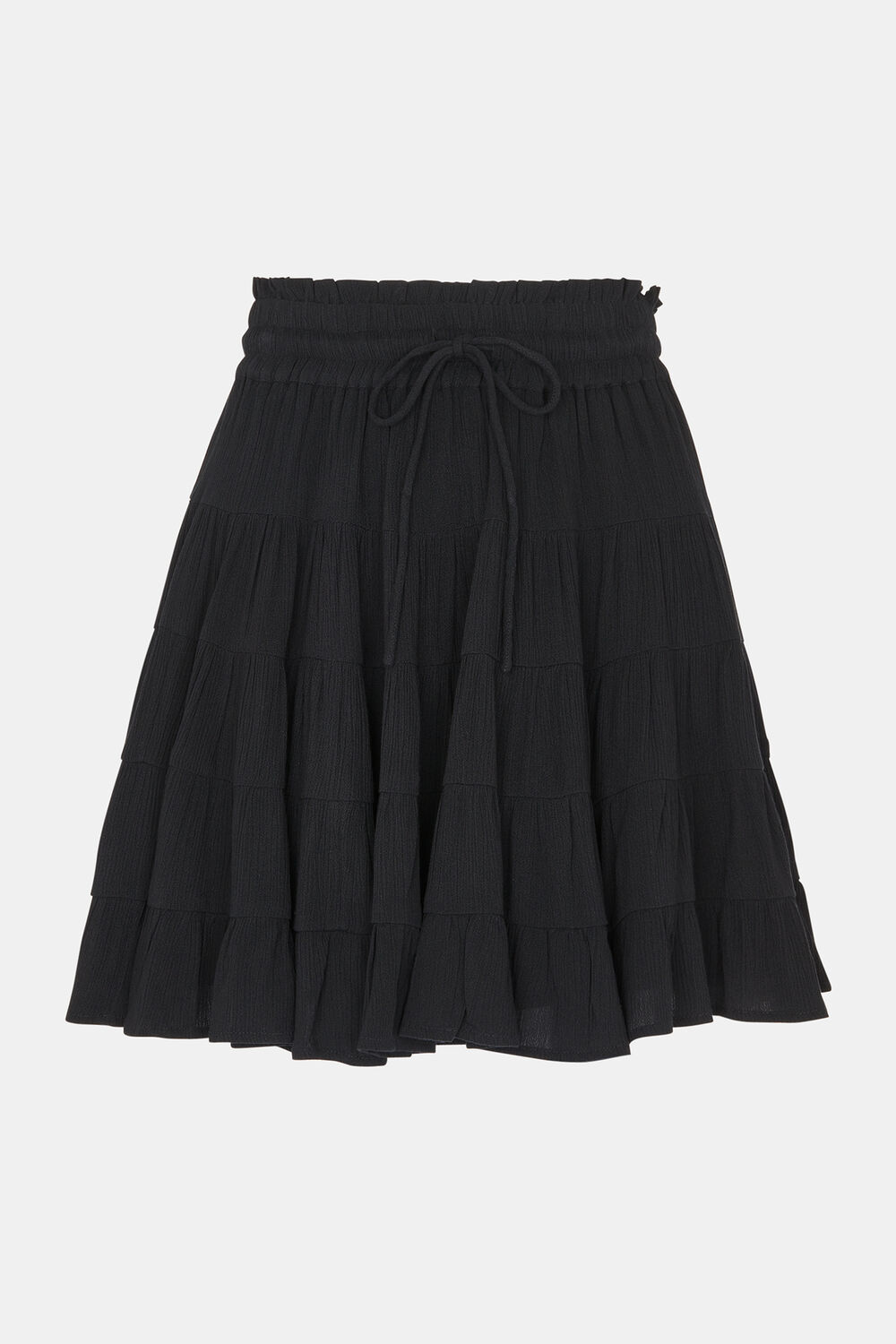 Black Violet Mini Skirt