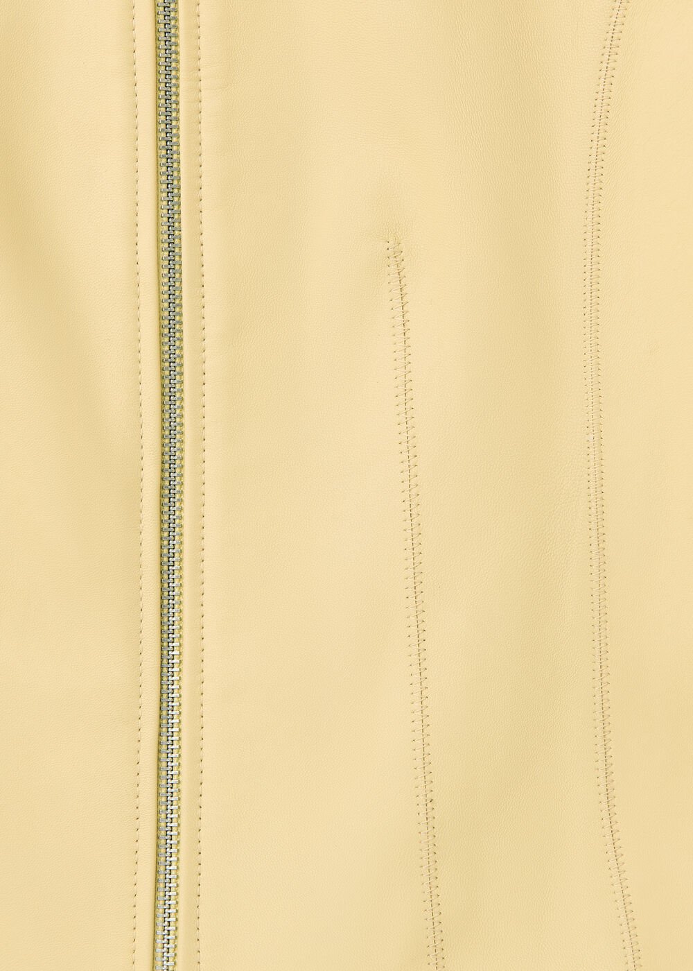 Clean Fitted Leather Jacket