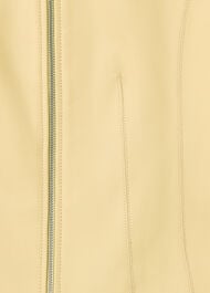 Clean Fitted Leather Jacket
