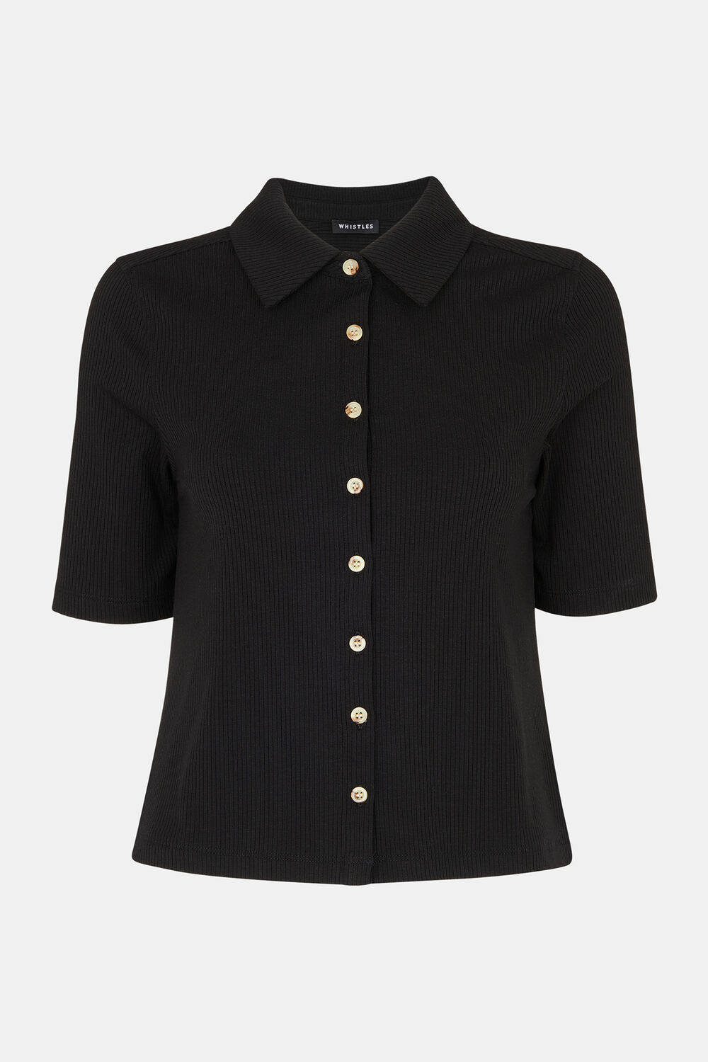 Grace Ribbed Polo