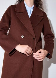 Relaxed Double Faced Coat