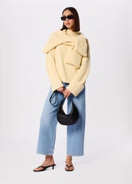 Stretch Straight Ankle Jean