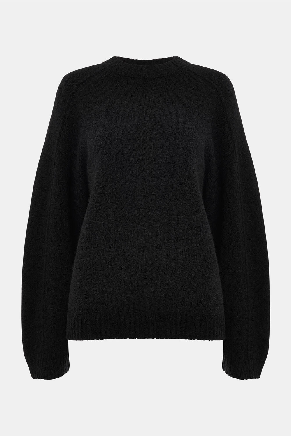 Wool Mix Seam Detail Knit