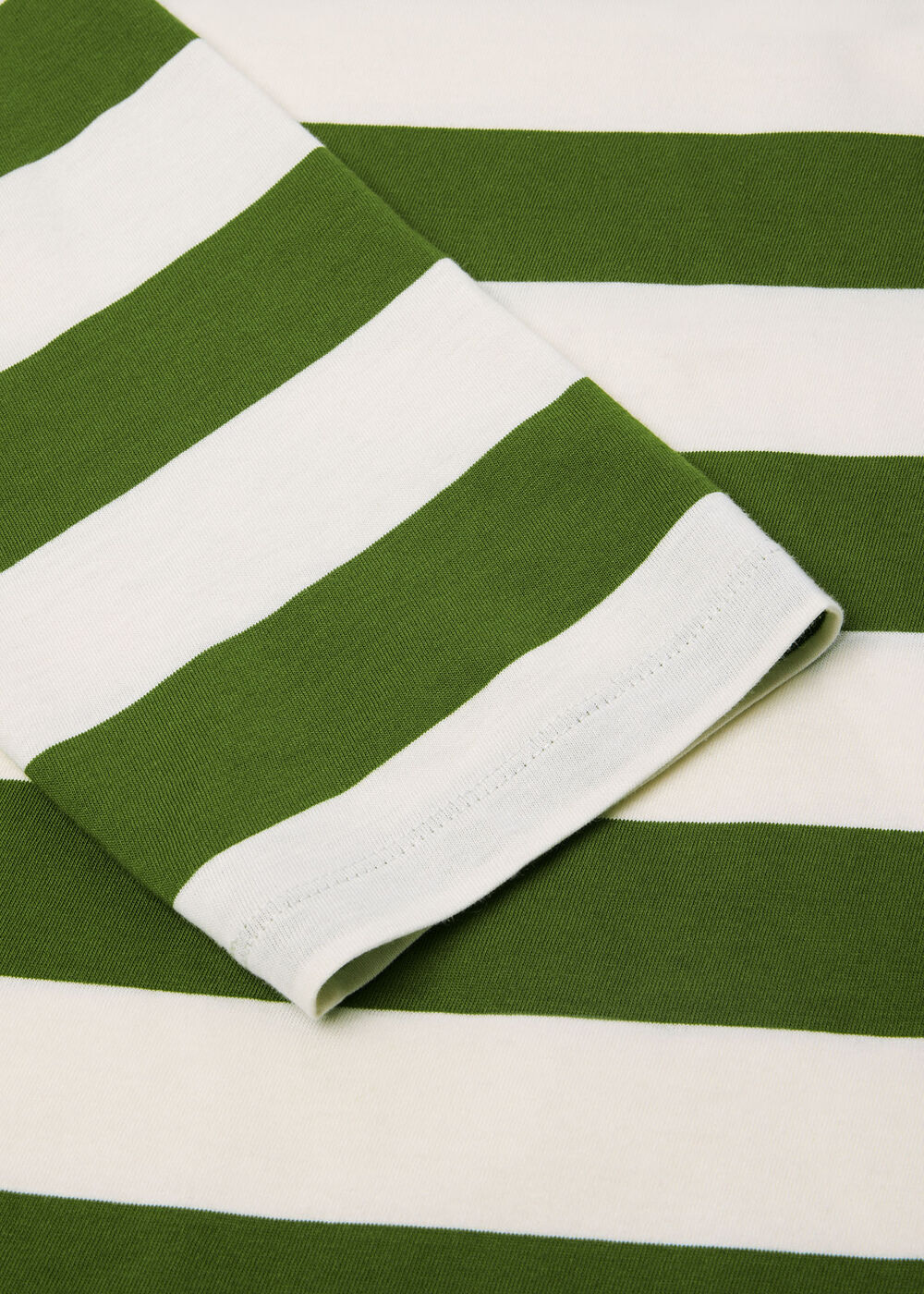 Relaxed Stripe Long Sleeve Tee