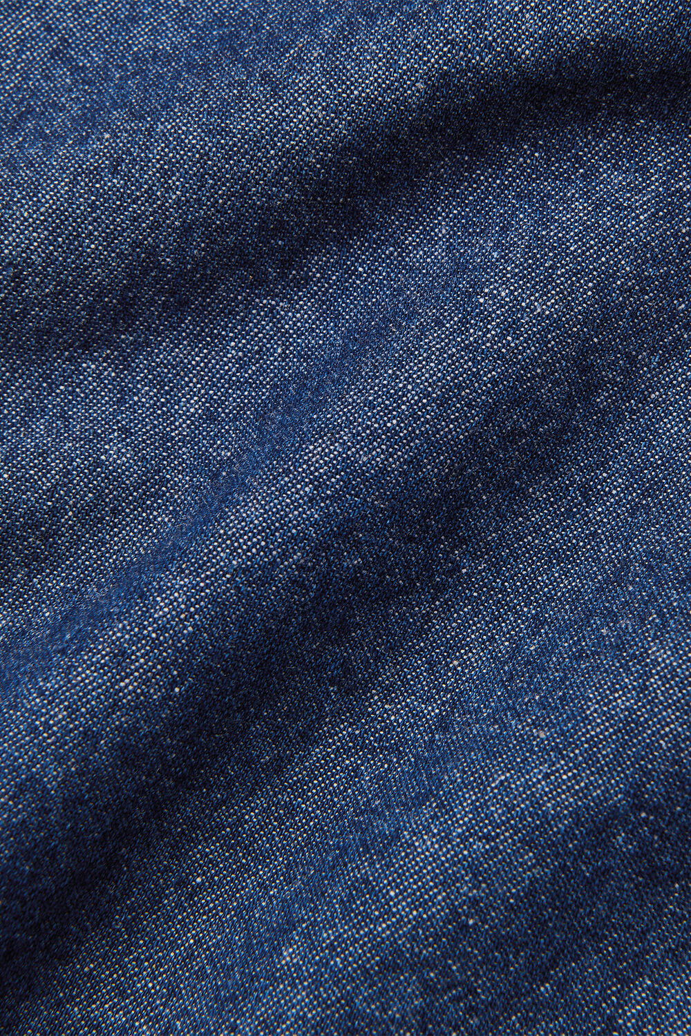 Denim Pocket Detail Cotton Shirt