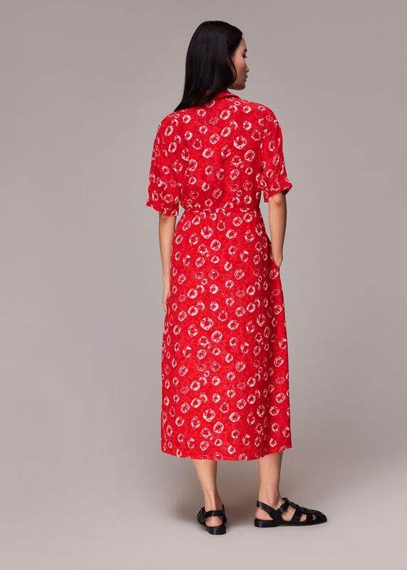 Multicolour Hilda Tie Dye Floral Dress