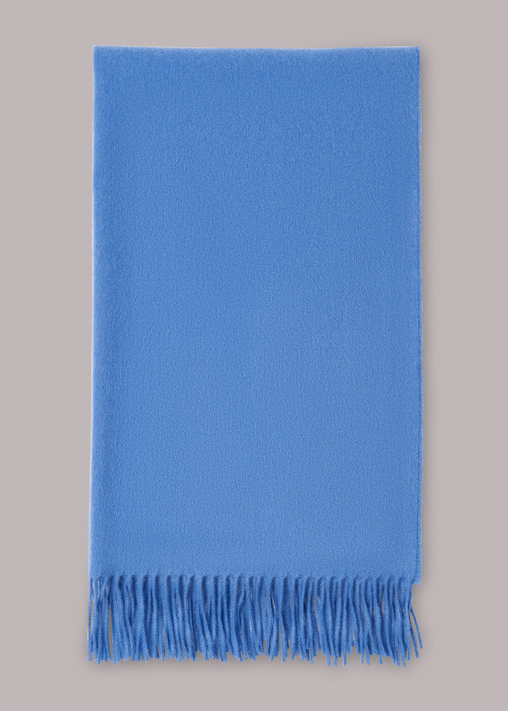 Fringed Wool Scarf