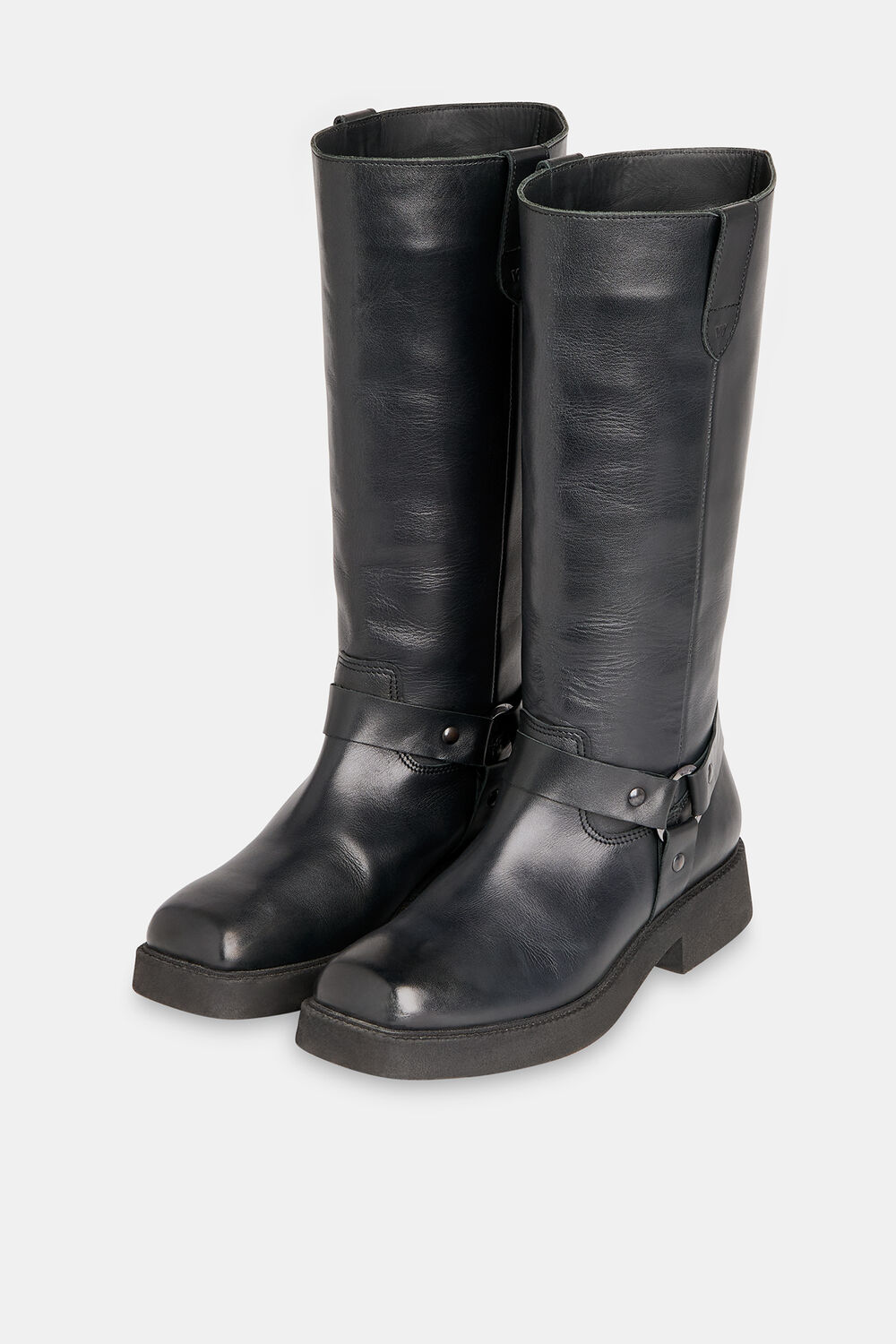 Matteo Knee High Biker Boot
