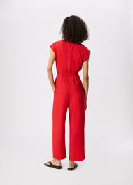 Sleeveless Drawstring Jumpsuit