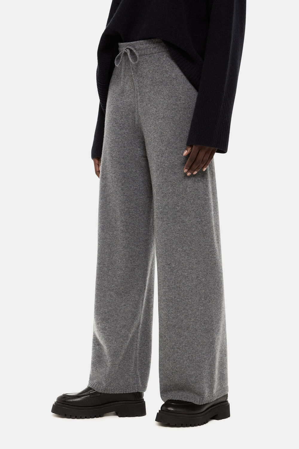 Cashmere Straight Leg Jogger