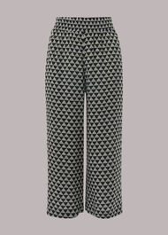 Triangle Checkerboard Trouser