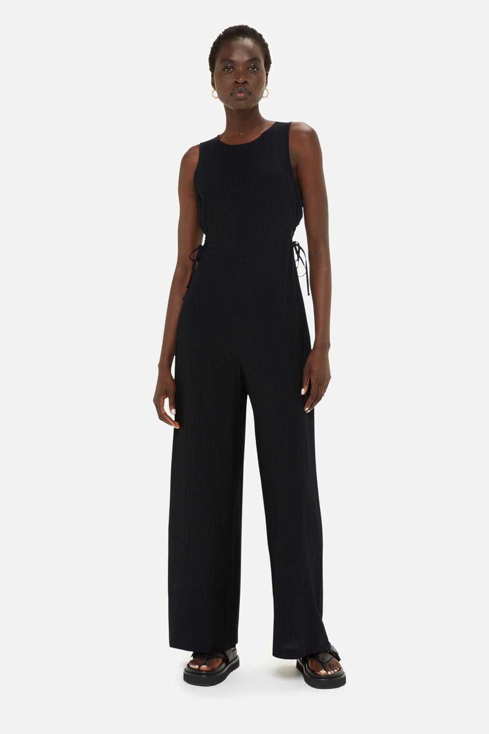 Black Cut Out Jumpsuit