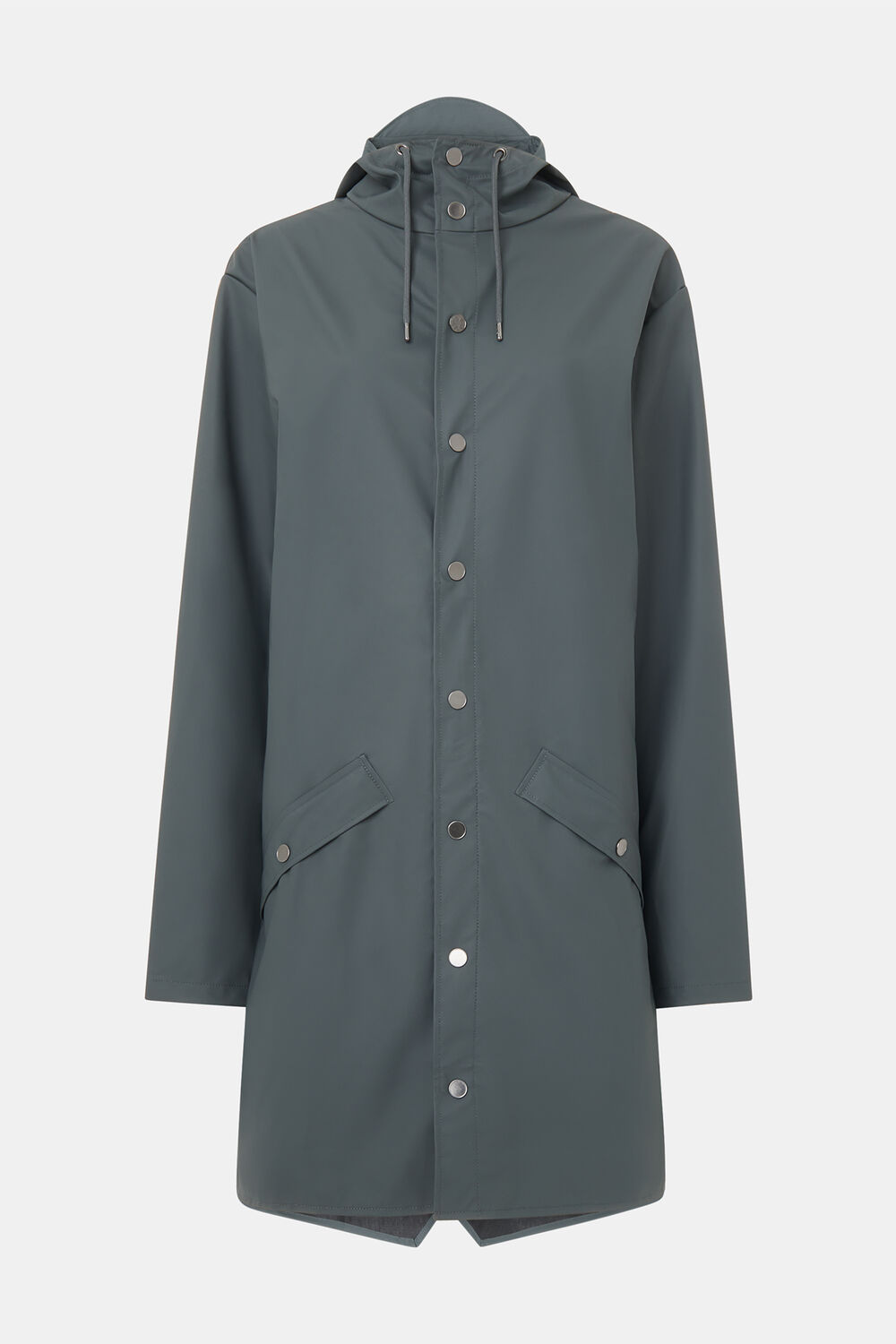 Dark Grey Rains Long Jacket