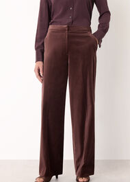 Velvet Straight Leg Trouser