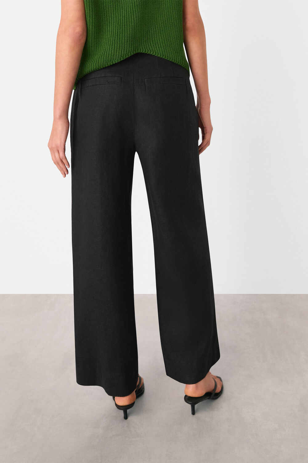 Linen Ankle Length Trouser